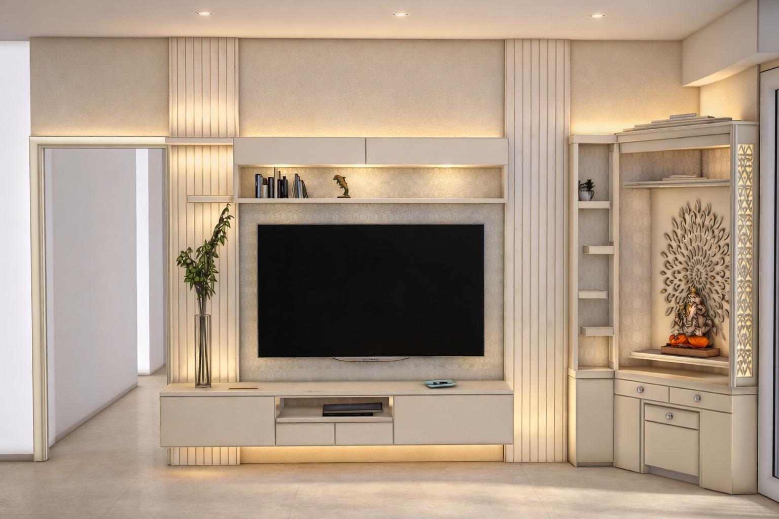 Modern Minimal 3BHK Apartment | India Bulls Centrum Park, Gurgaon