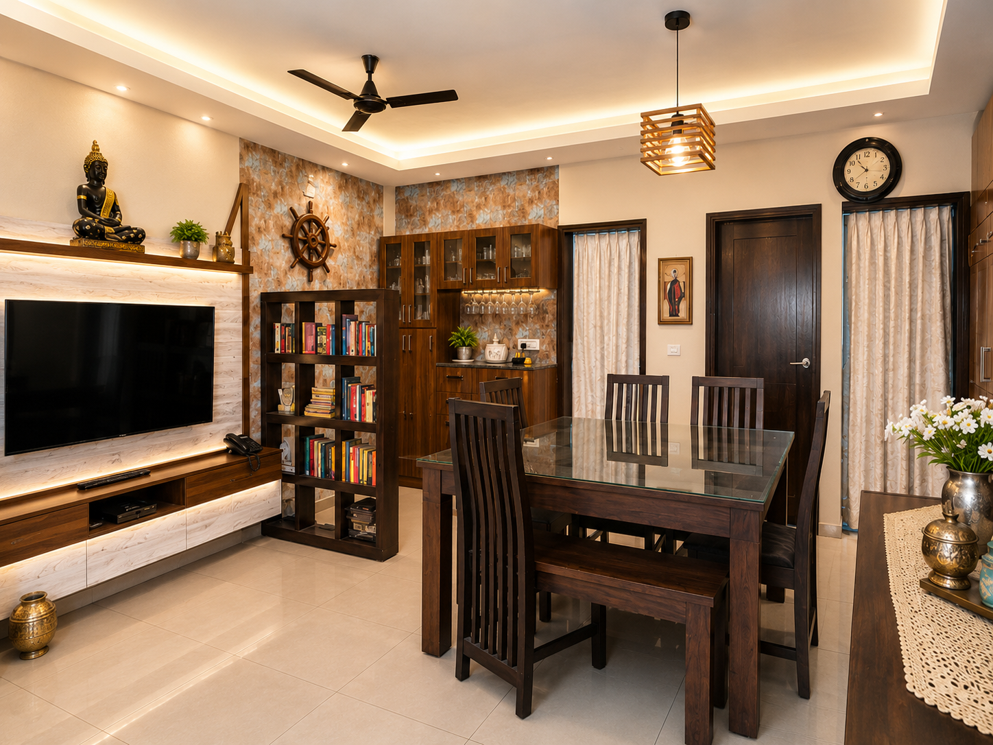 A Home Away From Home – 3 BHK Residence, Ghaziabad